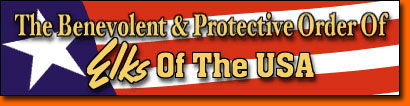 Elks of the USA banner