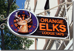 Elks Sign