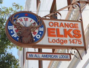 Elks Sign