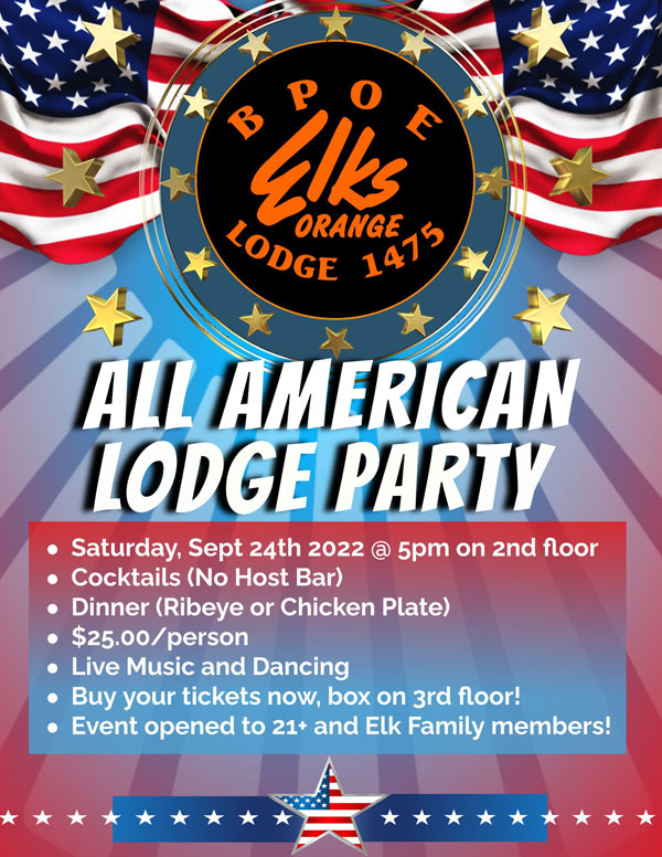 All American Lodge Party